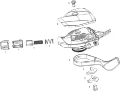 SRAM Pièces Détachées Pour Levier De Vitesses Eagle XX1