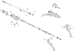 AVID Pièces Détachées Pour Levier De Frein Elixir 9 Trail