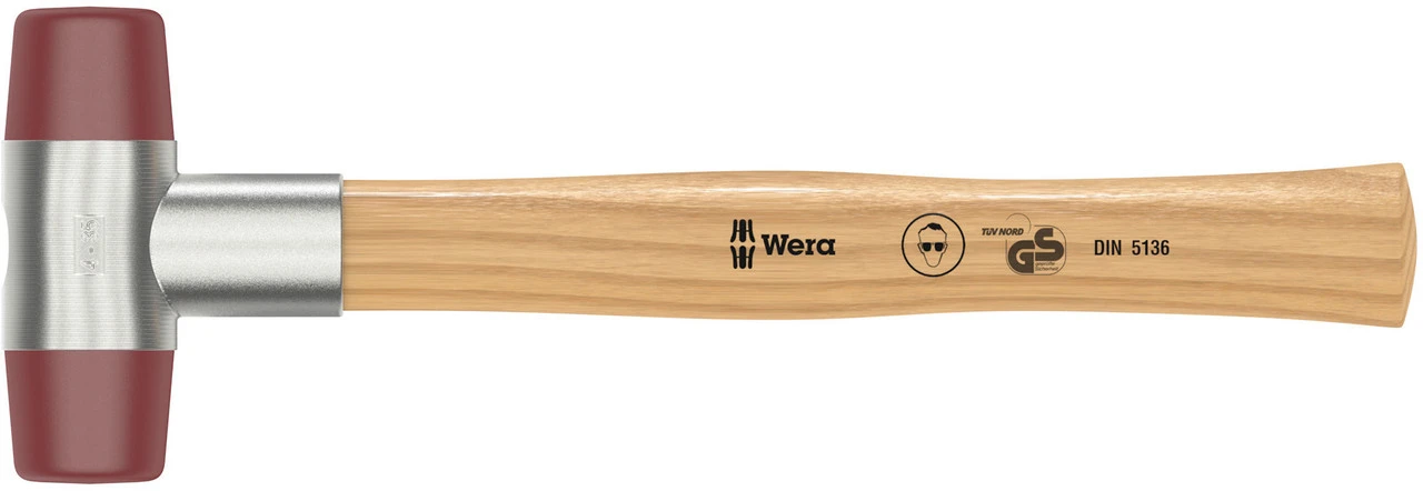 Wera Marteau Doux Avec Tête En Uréthane