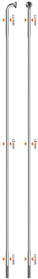 Sapim Rayons Race J-Bend Pour Rohloff - 20 Pièces - Fin De Série – Image 3