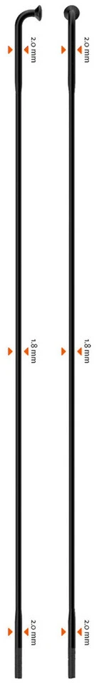 Sapim Rayons Race J-Bend Pour Rohloff - 20 Pièces - Fin De Série – Image 7