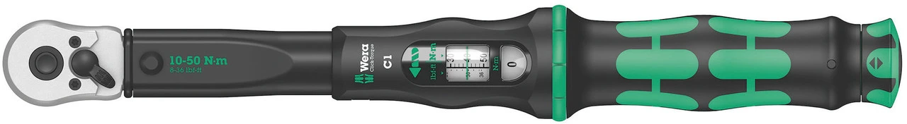 Wera Clef Dynamométrique à Cliquet Inverseur Click-Torque C 1