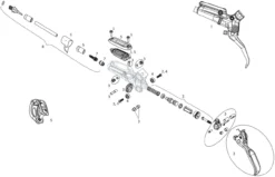 SRAM Pièces Détachées Pour Levier De Frein Guide RSC (A1) (2015-2016)