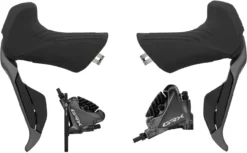 Shimano Set De Freins à Disque Av+arr GRX BR-RX810 + Di2 ST-RX815