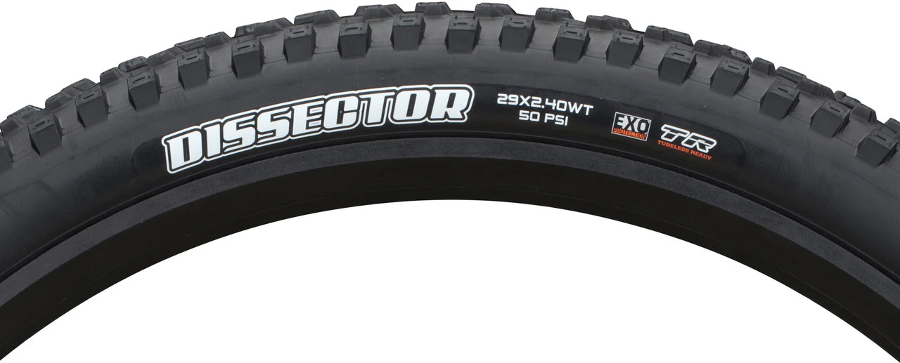 MAXXIS Pneu Souple Dissector Dual EXO WT TR 29" – Image 3