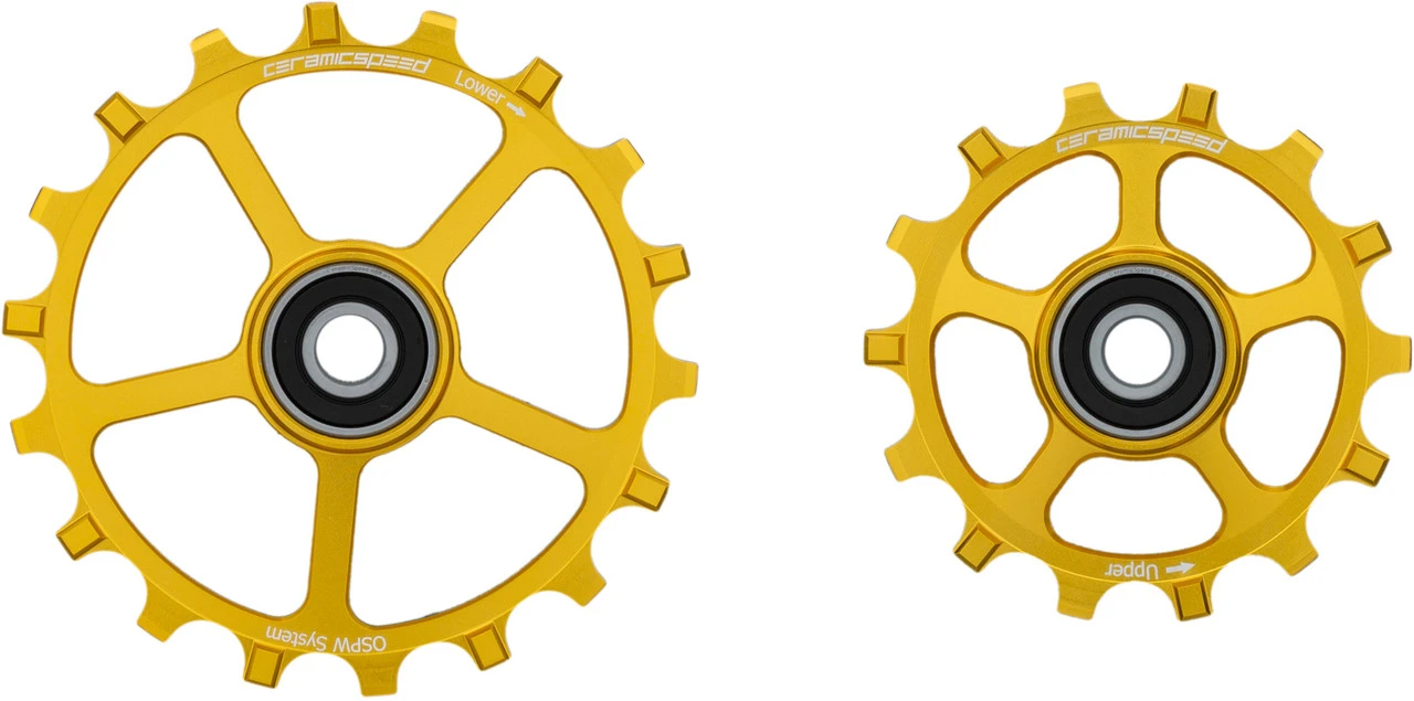 CERAMICSPEED Galets De Dérailleur OSPW Coated 14/18 Dents