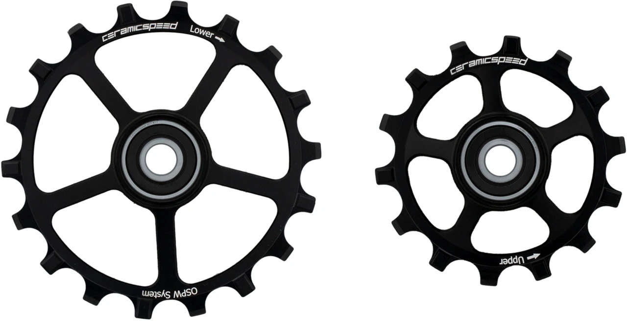 CERAMICSPEED Galets De Dérailleur OSPW Coated 14/18 Dents – Image 3