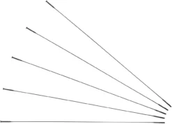 Sapim Rayons CX-Ray Straightpull + Écrous - 5 Pièces