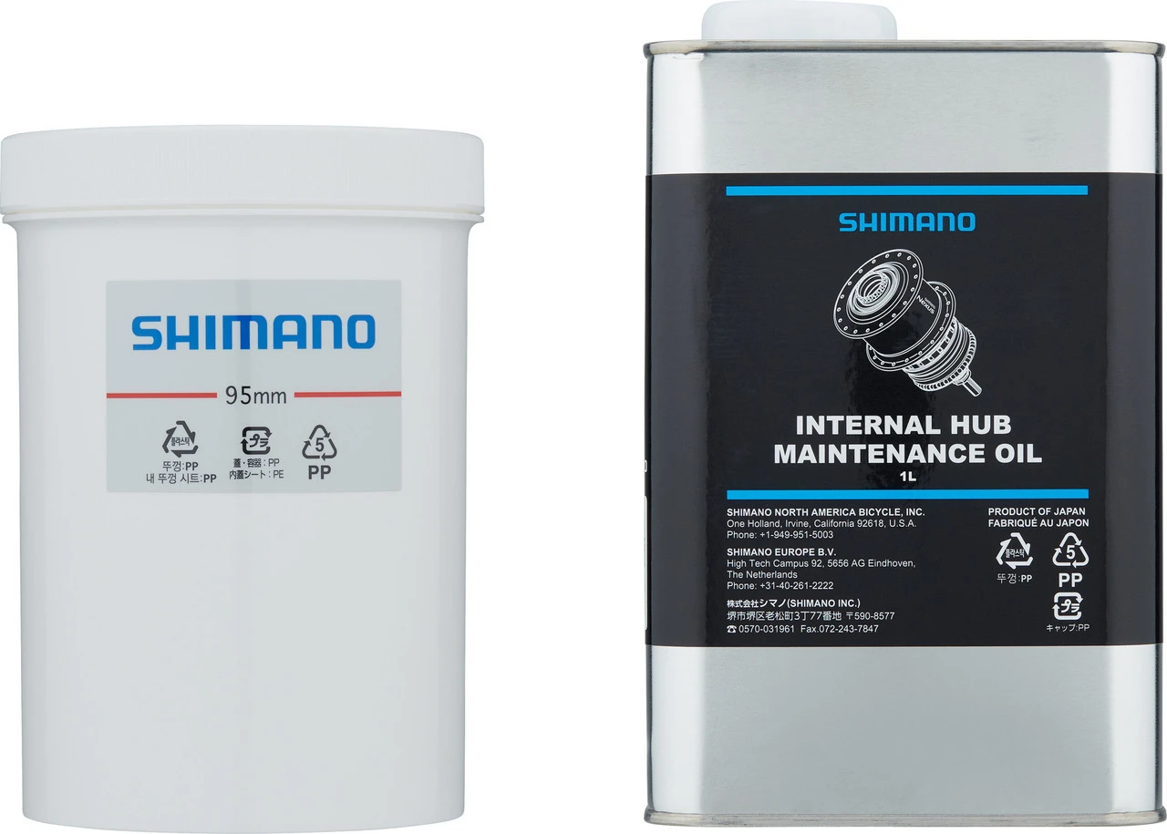 Shimano Set D'Entretien Huile Pour Moyeux à 3/5/7/8 Vitesses Intégrées