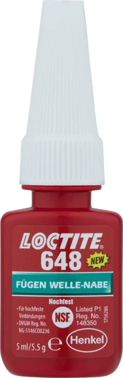 Loctite Colle D'Assemblage 648 Haute Résistance