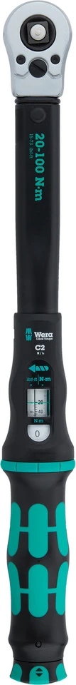 Wera Clef Dynamométrique Click-Torque C 2 Push R/L 20-100 Nm